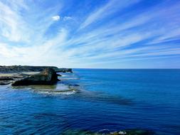 Sky Rocks Sea