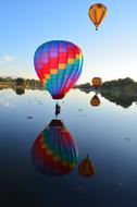 Hot Air Balloons Balloon Colorful