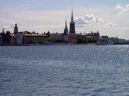 Beautiful coast of Stockholm, Sweden