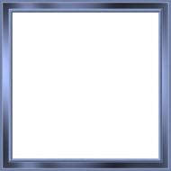 blue shiny metallic cool frame drawing