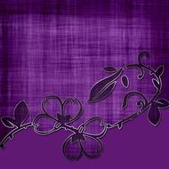 clipart of background scrapbooking paper violet flowers