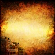 background scrapbooking paper orange hot