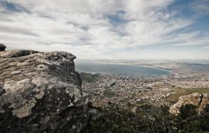 goodly Cityscape Rock ocean