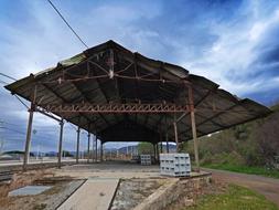 Hangar Railway Old