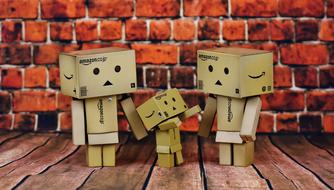 Danbo Parents Child cartoon