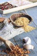dried rice in a bowl