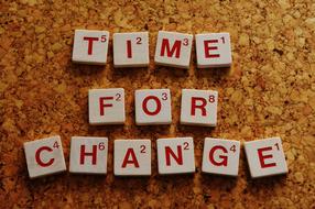 Time For A Change New Ways Letters