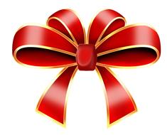 node gift ribbon satin bow