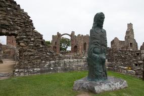 Ruins Lindisfarne Priory