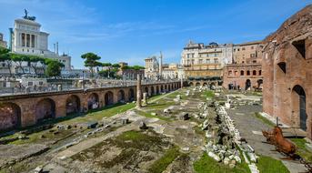 old Ruins Monument, rome