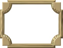 frame gold bevel design