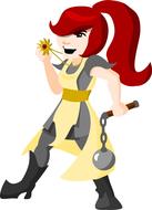 cleric comic characters drawing