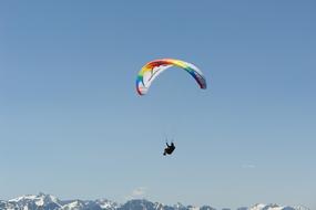 Paraglider Mountains
