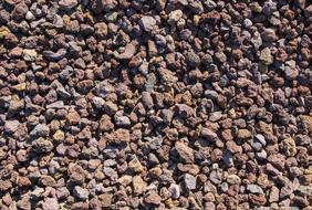 Gravel Black Background