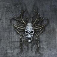 background skull head drawing