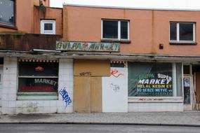 unusually beautiful Facade Neglected