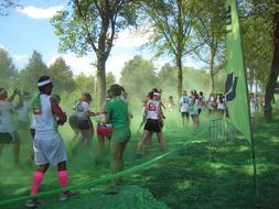 Color Run Running Sports