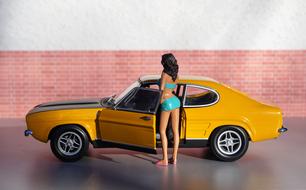 Model Car Ford Capri