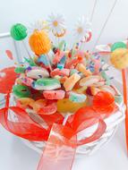 packaged colorful sweets