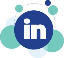 linkedin social media icon social