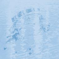 background scrapbooking texture blue