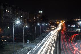 Burgas Traffic Night