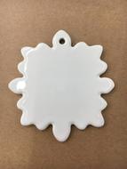 Snowflake Ornament Ceramic