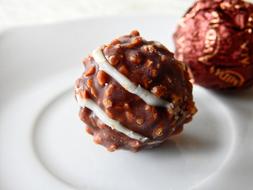 candies with chocolate