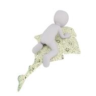 white male 3d model isolated 3d