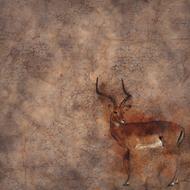 background scrapbooking paper deer