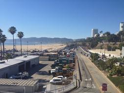 Santa Monica Shore Sky