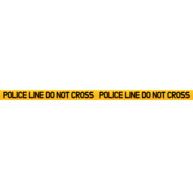 police line yellow