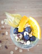 Porridge Muesli Breakfast