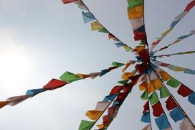 Prayer Flags Colorful Look