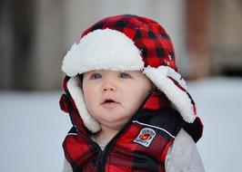 Snow Baby Winter Cute