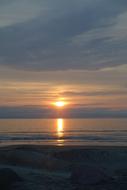 Beach Evening Sky