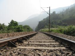 Railroad Railway Tracks