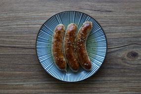 sausage gravy fried on a plate