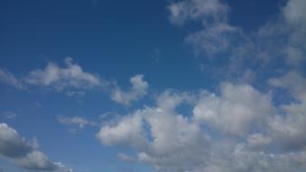 Blue Sky White Clouds