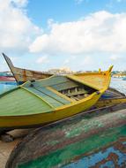 boat nature landscape view