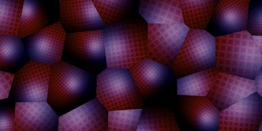 purple fractals with grid, rendering, background