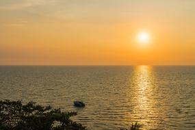 Sunset Tropical Sea