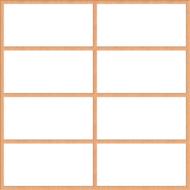 border frame wood rectangle