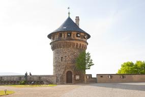 photo of a knight's castle in Germany