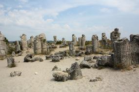 Varna Bulgaria Pobitite The Stone desert