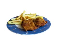 French meat with potatoes
