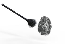 fingerprint brush identity search