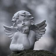 Angel Sitting Figure