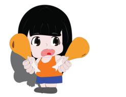 kids eat hungry chicken
