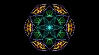 mandala artistic figure